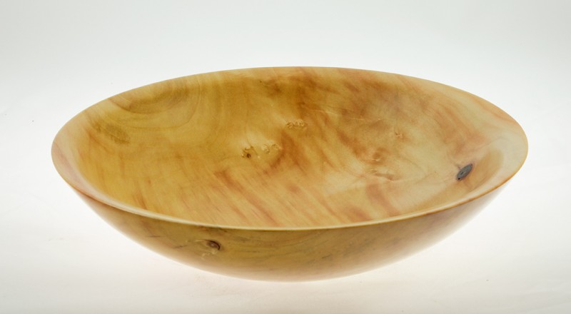 Wood salad or fruit bowl Manitoba Maple #553- 10 x 2.5in. Wood salad bowl Manitoba Maple #553