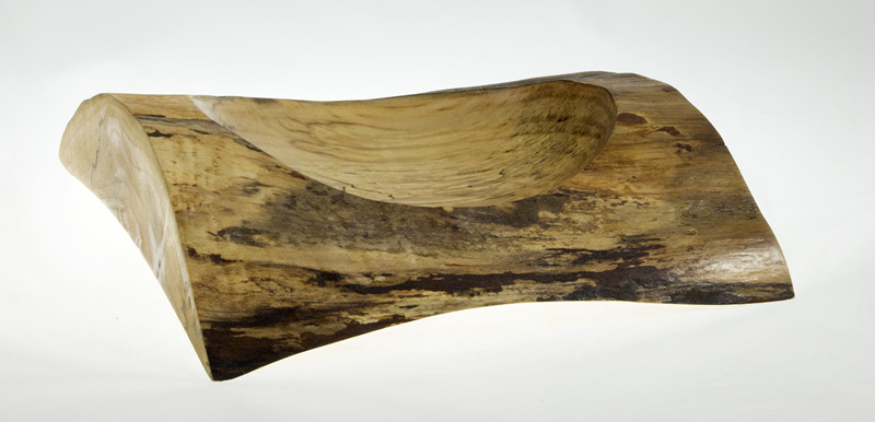 Wood Bowl Spalted Maple - #688 - 8.25 x 2in. Wood Bowl Spalted Maple - #688 - 8.25 x 2in.