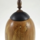 Wood cremation urn - #116-Spalted White Birch 7.5 x 17.5in.