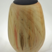 Wood cremation urn - #133-Pine 7.25 x 10in.