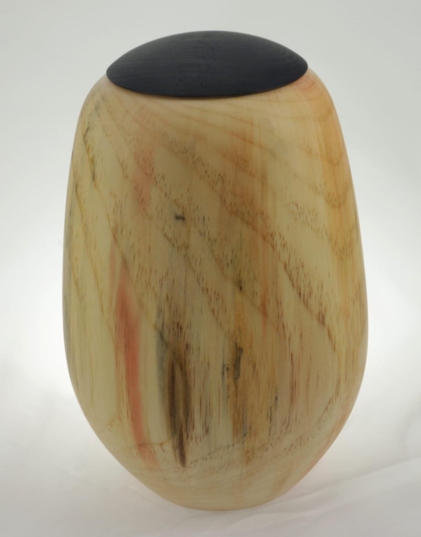 Wood cremation urn - #133-Pine 7.25 x 10in. Wood cremation urn - #133-Pine 7.25 x 10in.