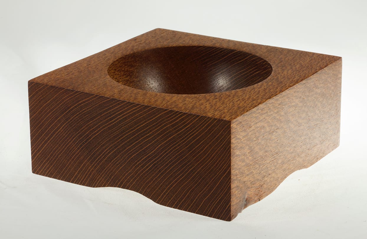 Wooden bowl Lace Wood #607-6.25 x 2.75in. Wooden bowl Lace Wood #607-6.25 x 2.75in.