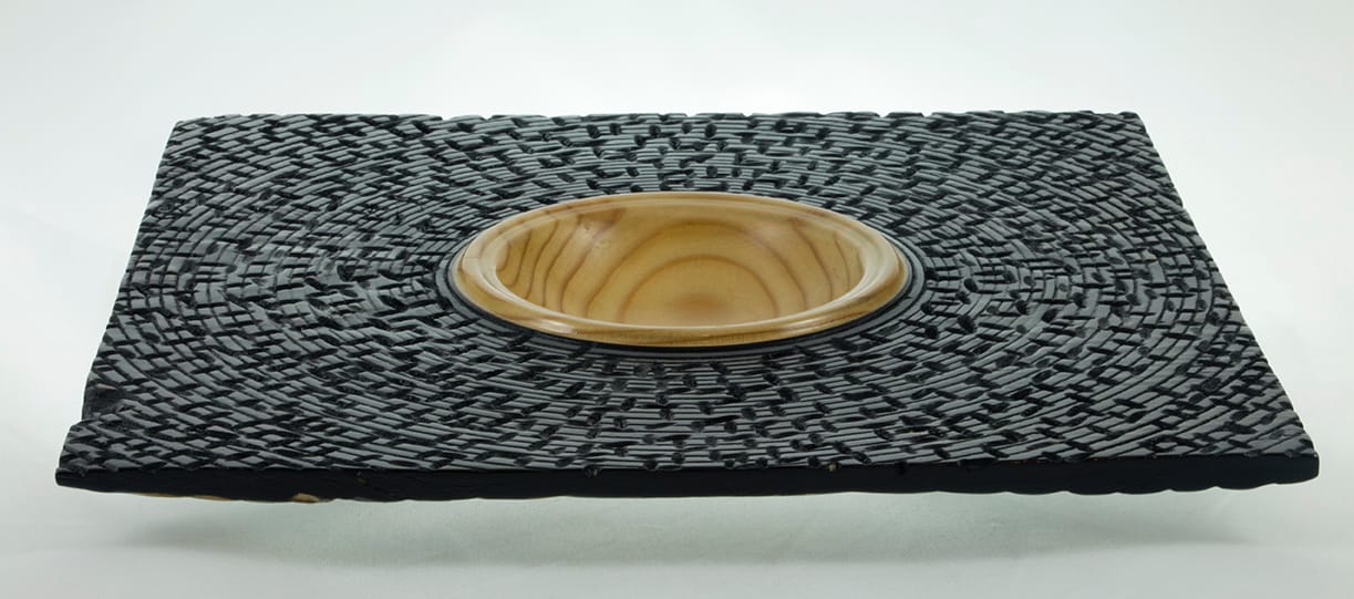 Wooden bowl Tamarack #641 Wooden bowl Tamarack #641